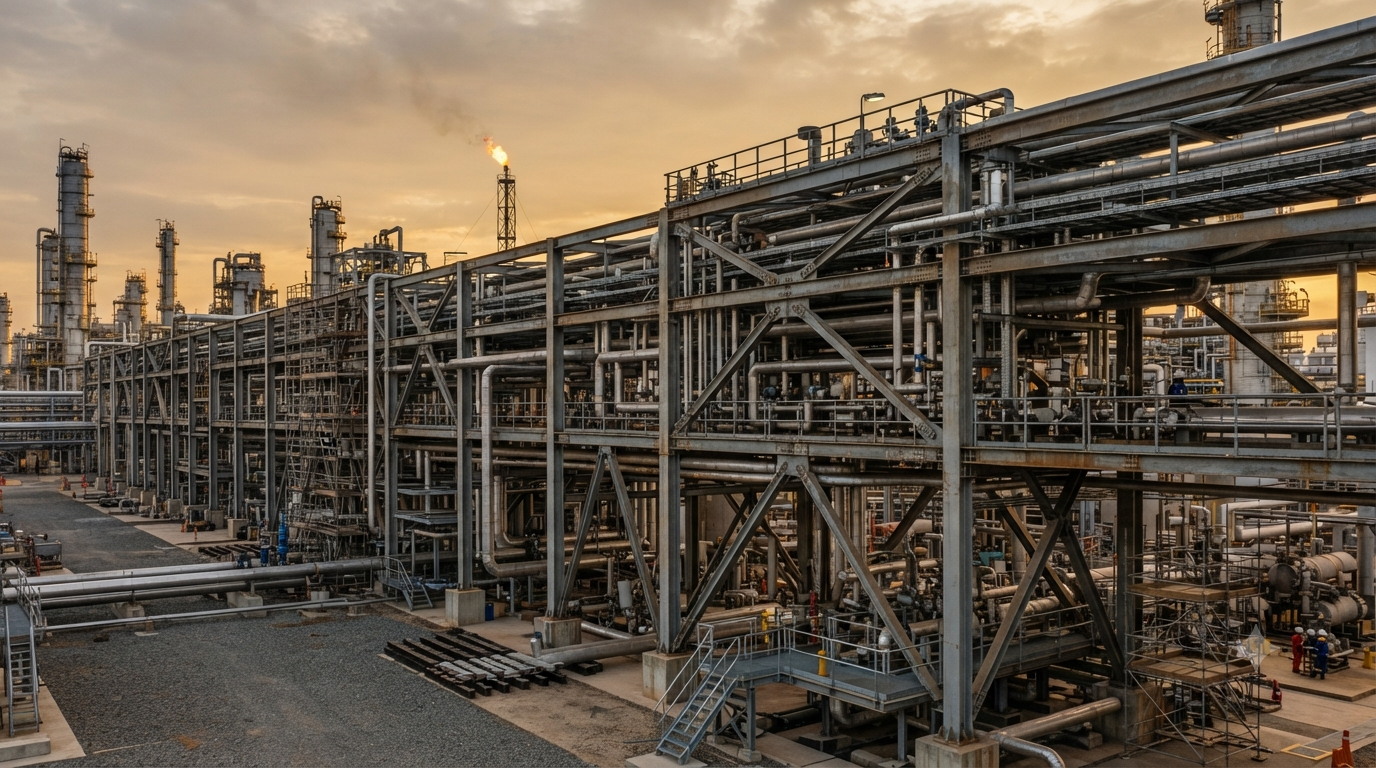 Piperack Design & Structural Modelling | EveryEng