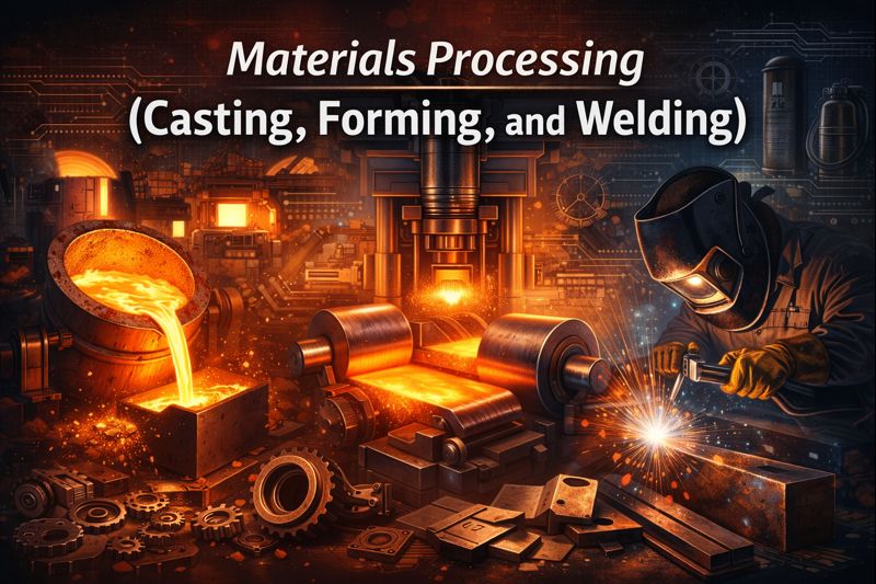 Materials processing ( casting, forming and welding)-I