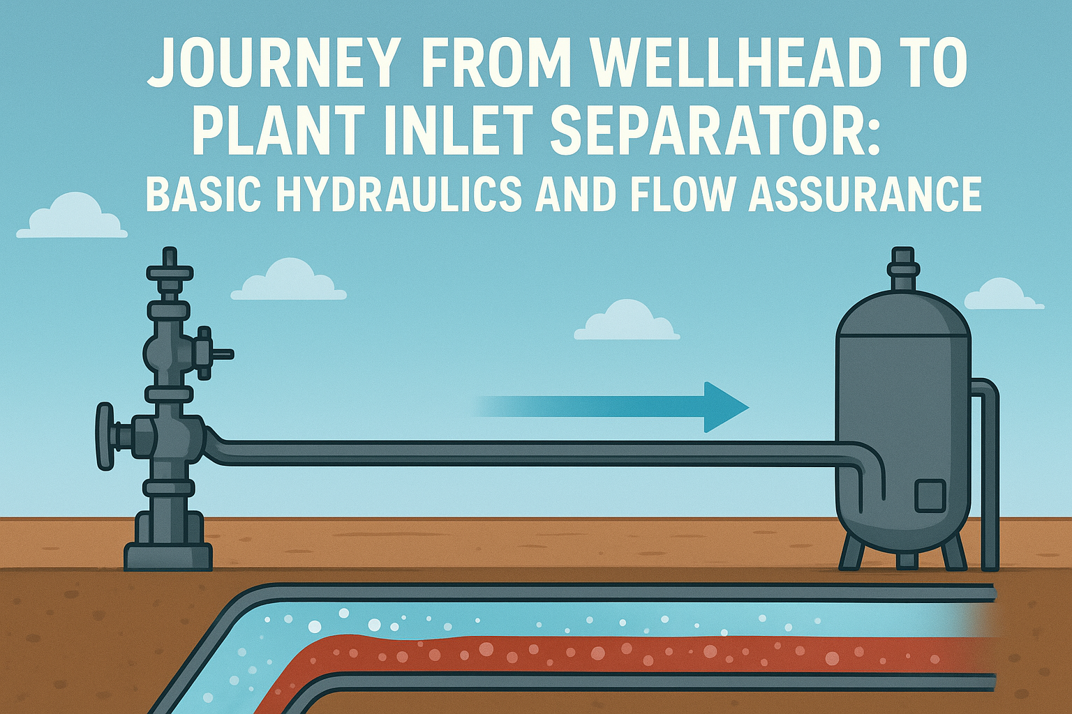 Multiphase flow line and Trunk line Basic Hydraulics and Flow Assurance