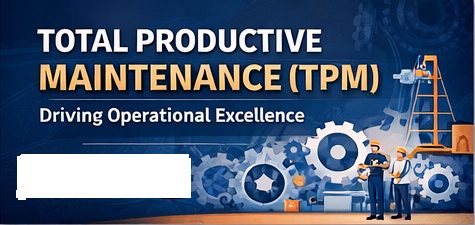 Total Productive Maintenance (TPM): Driving Efficiency Through Zero Breakdown, Zero accident and Zero defect