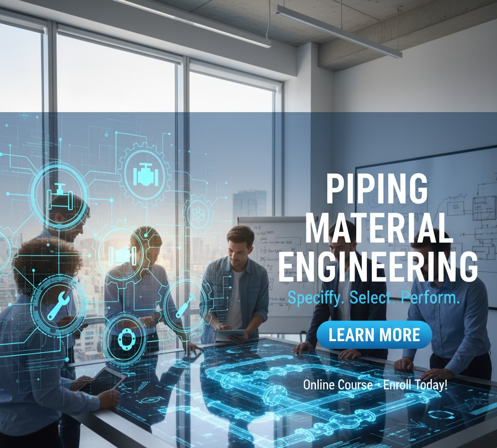 Piping Material Engineering Advanced Course