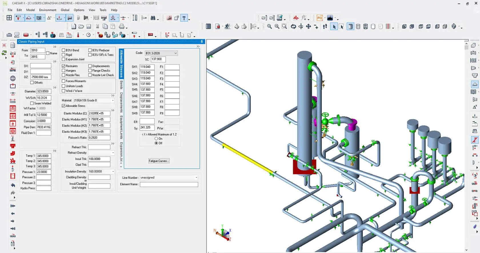 Caesar II Pipe Stress Analysis Basic Course for Beginners and Students