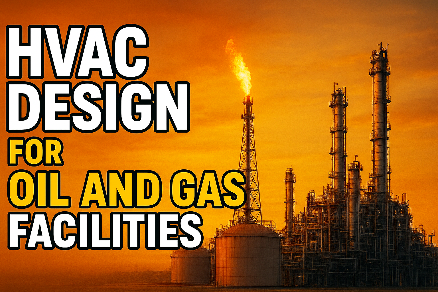 HVAC Design for Oil and Gas Facilities