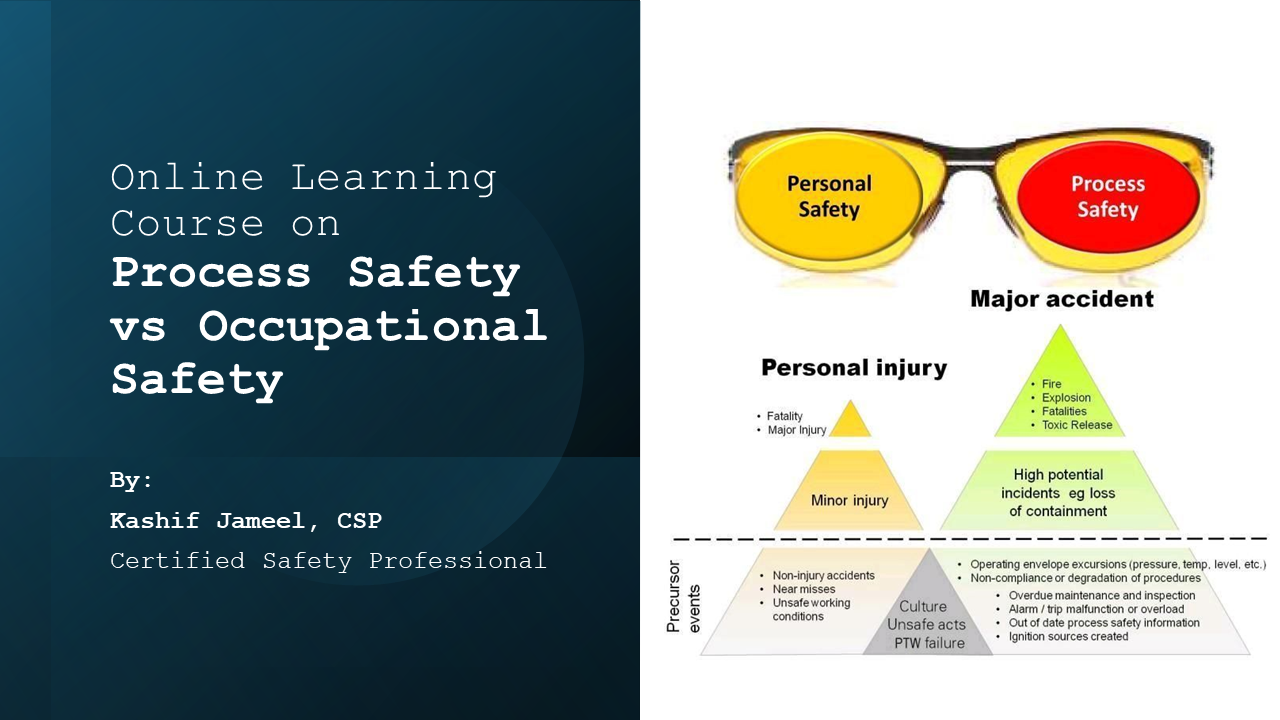 Online Training Course on "Process Safety vs Occupational Safety"