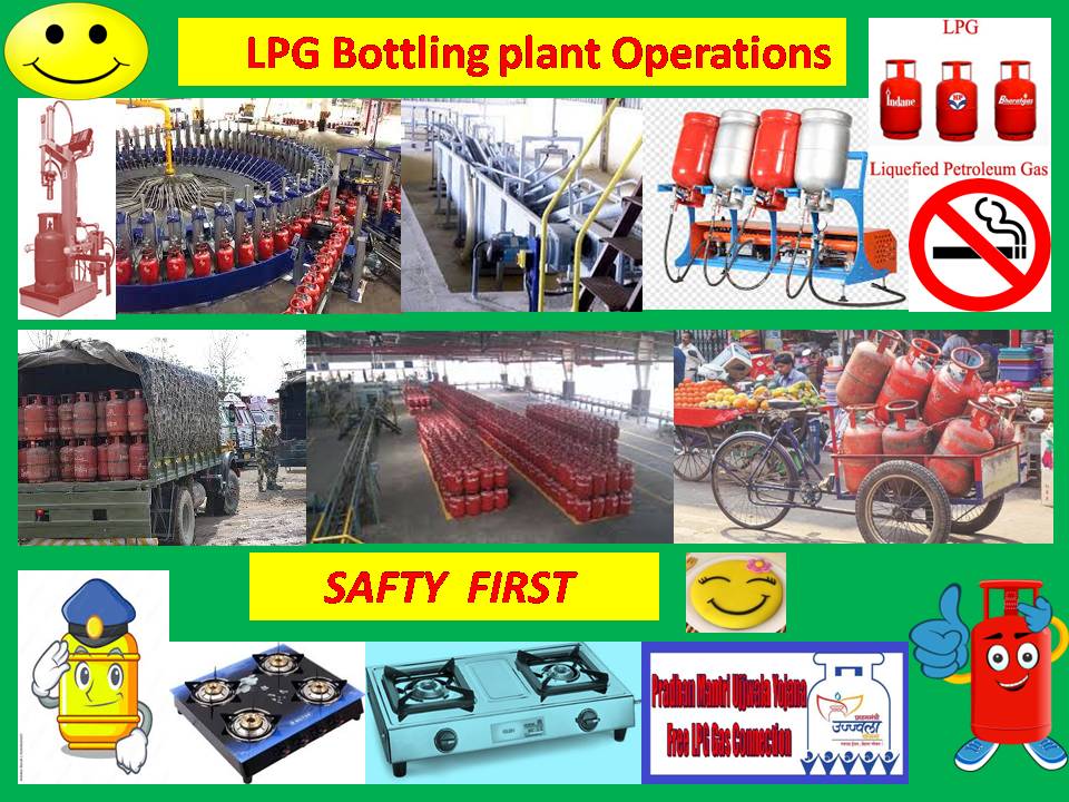 LPG bottling plant operation sequence and machinery used (Introductory course)