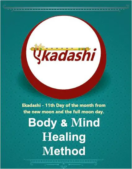 The Science on Ekadashi (11th day) fasting - A Body & Mind Healing Method banner
