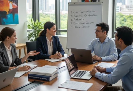 Professional Etiquette for Engineers banner