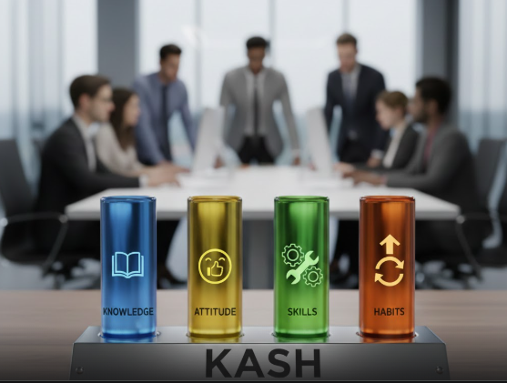 Knowledge, Attitude, Skills & Habits (KASH) for Professionals banner
