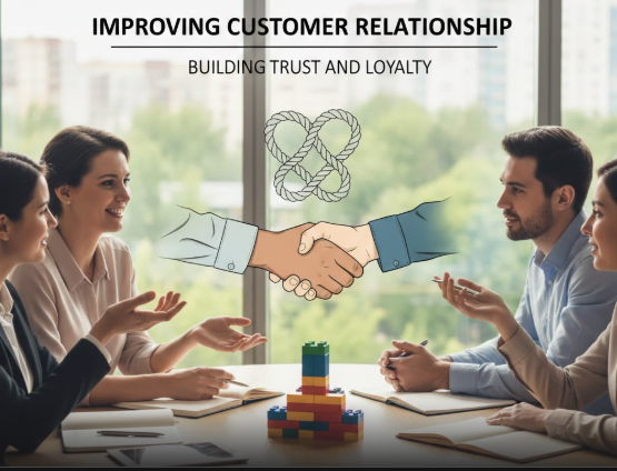 Improving Customer Relationship – Building Trust and Loyalty banner