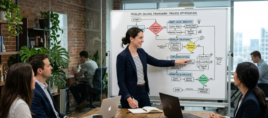 Visual Problem Solving: Methods and Flow Charts banner