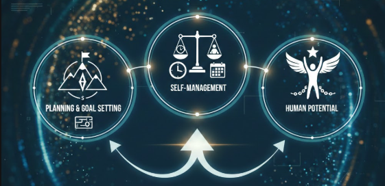 Planning & Goal Setting, Self-Management, and Human Potential: Achieve More with Clarity banner