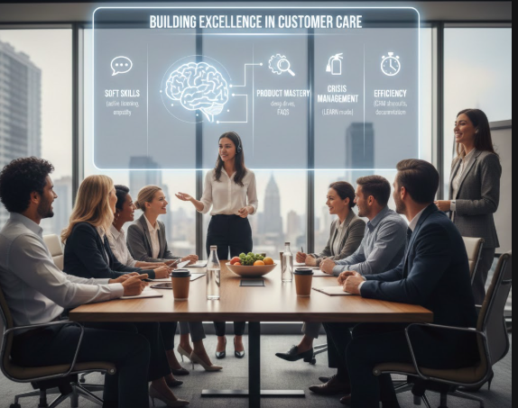 Train & Develop Customer Service Team – Building Excellence in Customer Care banner
