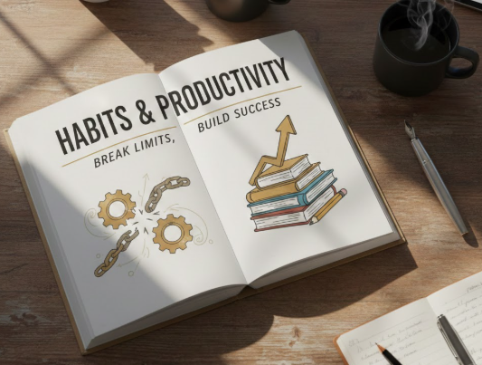 Habits & Productivity: Break Limits, Build Success banner