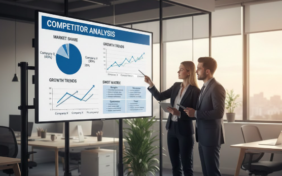 Competitor Analysis & Market Positioning in Engineering Business banner