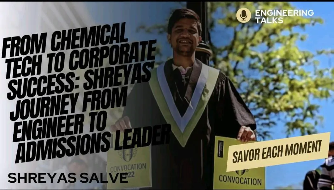 From Chemical Technology to Corporate Success-Shreyas Salve banner