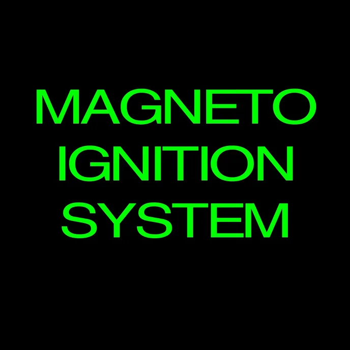 MAGNETO IGNITION SYSTEM banner