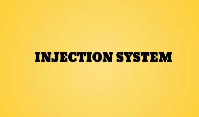INJECTION SYSTEM banner