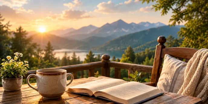 The Beauty of Slow Living banner