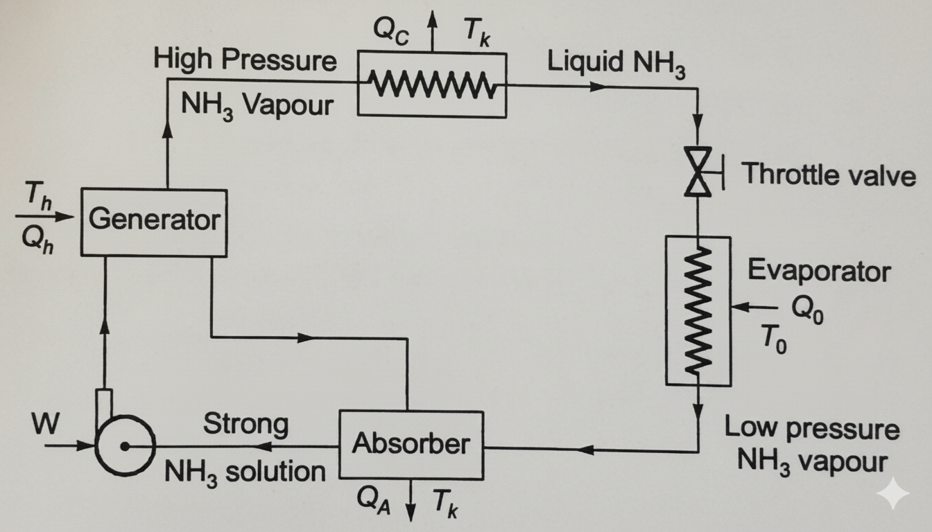 The Vapour Absorption Refrigeration Cycle:  Introduction banner