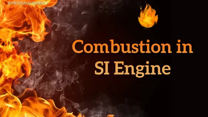 Combustion in SI engine banner