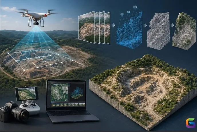 Drone-Based Photogrammetry and Aerial LiDAR for Topographic Mapping banner