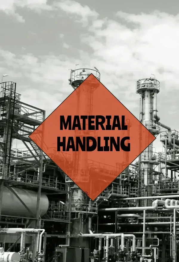 MATERIAL HANDLING banner