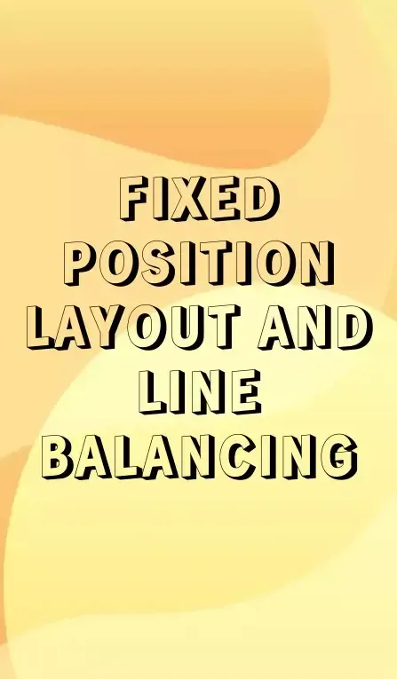 Fixed Position Layout and Line Balancing banner
