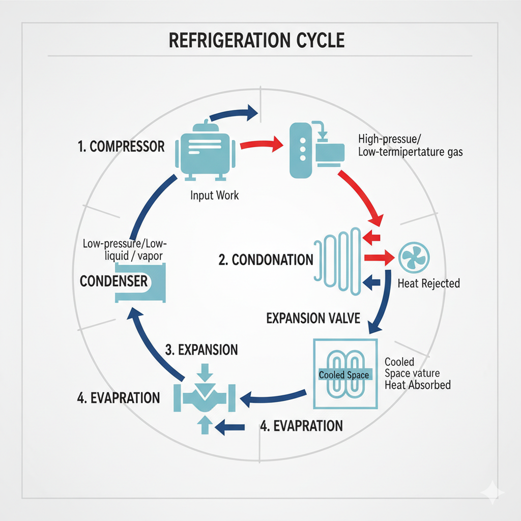 How Does Refrigeration Cycle Work? banner