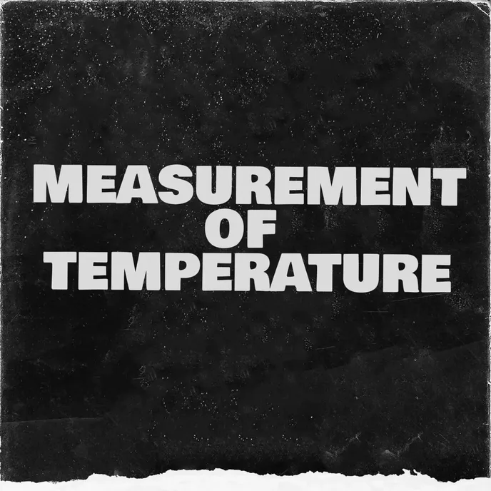 MEASUREMENT OF TEMPERATURE banner